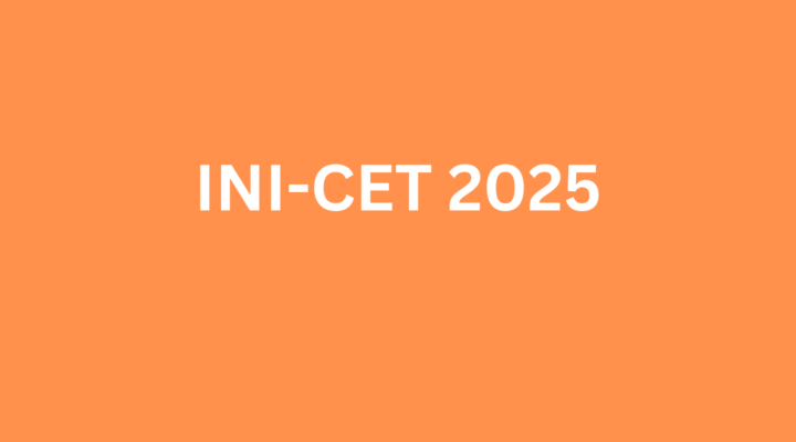 INI-CET 2025