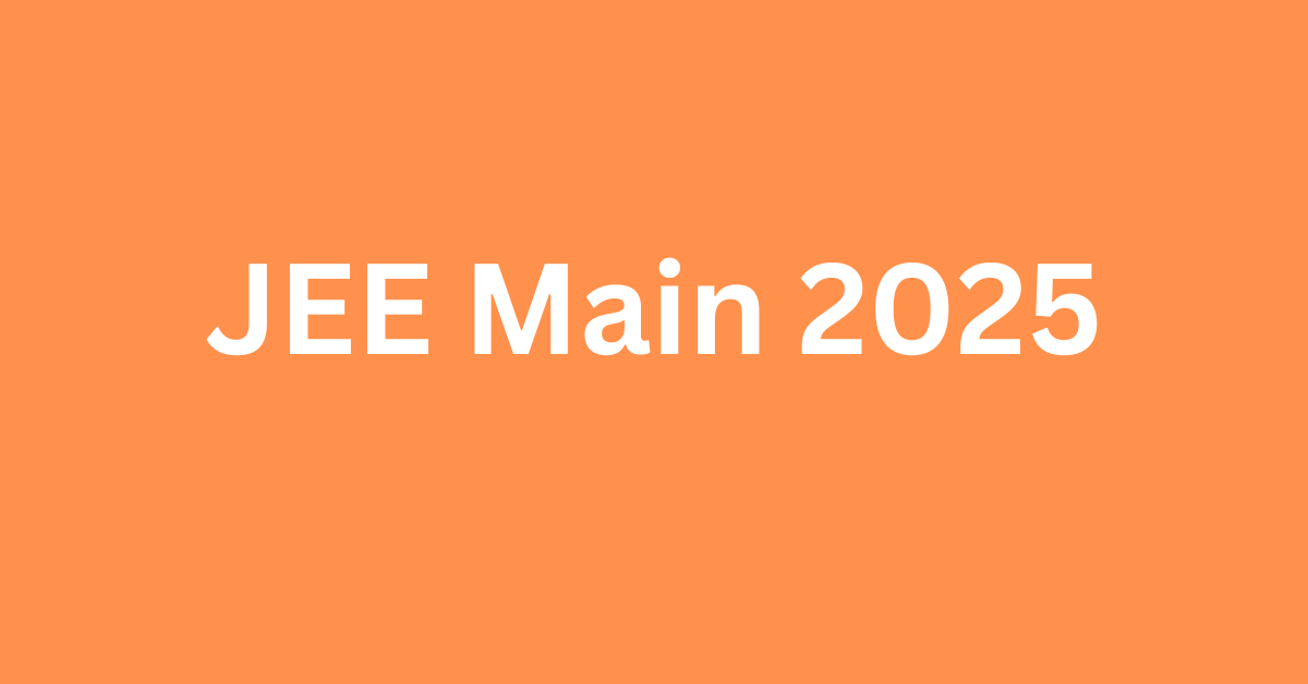 JEE Main 2025