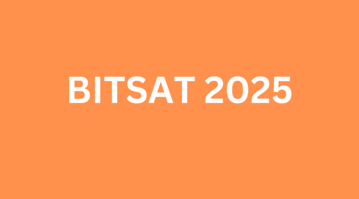 BITSAT 2025